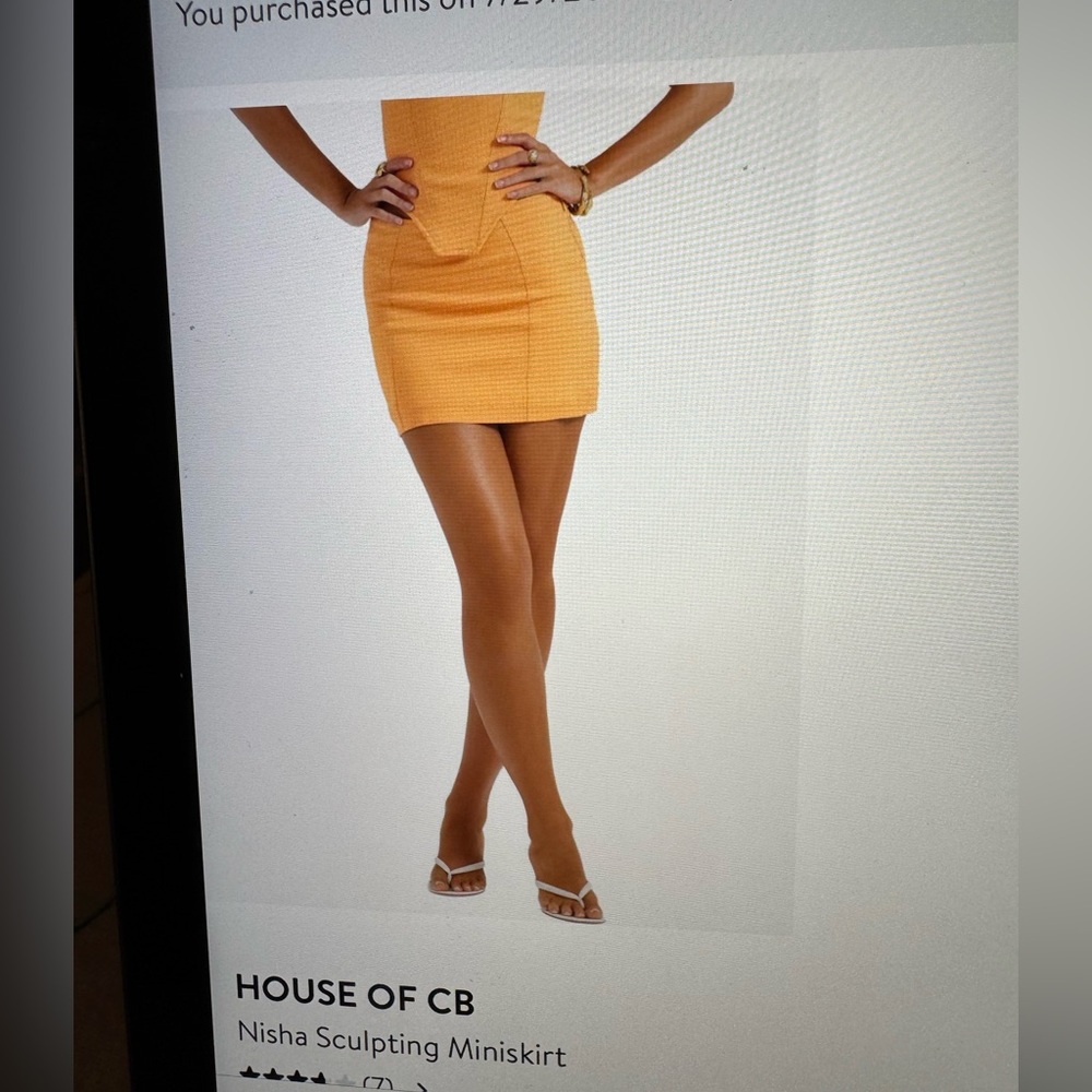 House of CB mini skirt